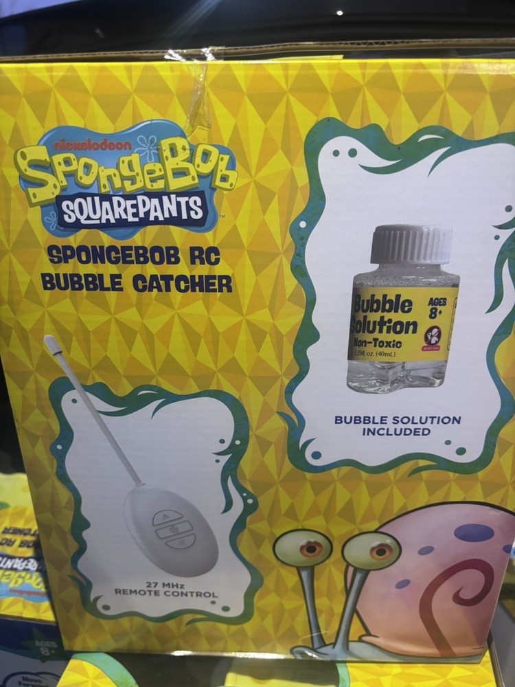 SpongeBob SquarePants RC Bubble Catcher 2025 NEW