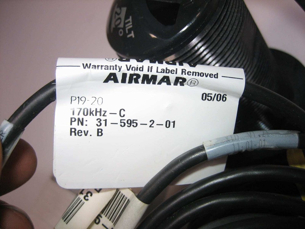 B&G (Maptech) 170kHz *20 DEGREE TILTED ELEMENT* Depth Transducer Hydra Hercules