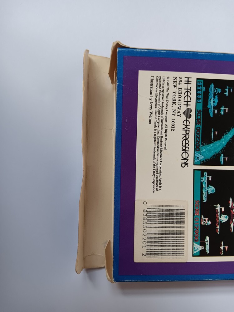 Commodore 64/128 Matterhorn Screamer Computer Software Tested/Works Box Damage