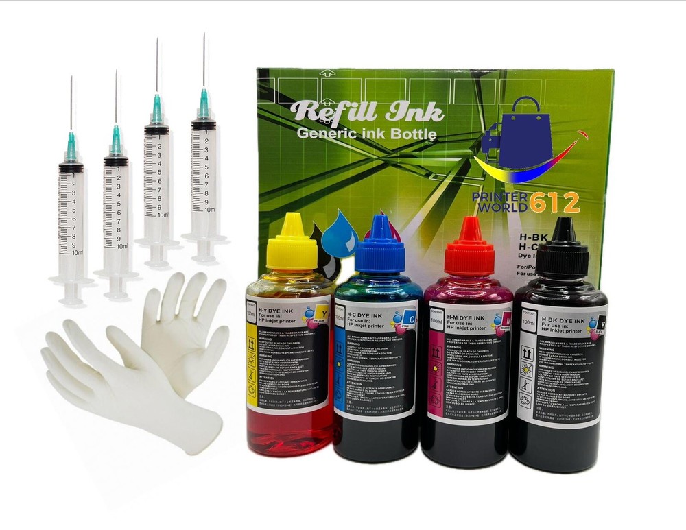 Refillable ink cartridges 252+400ml Ink Compatible Wf7210 wf-3640 Printer Epson
