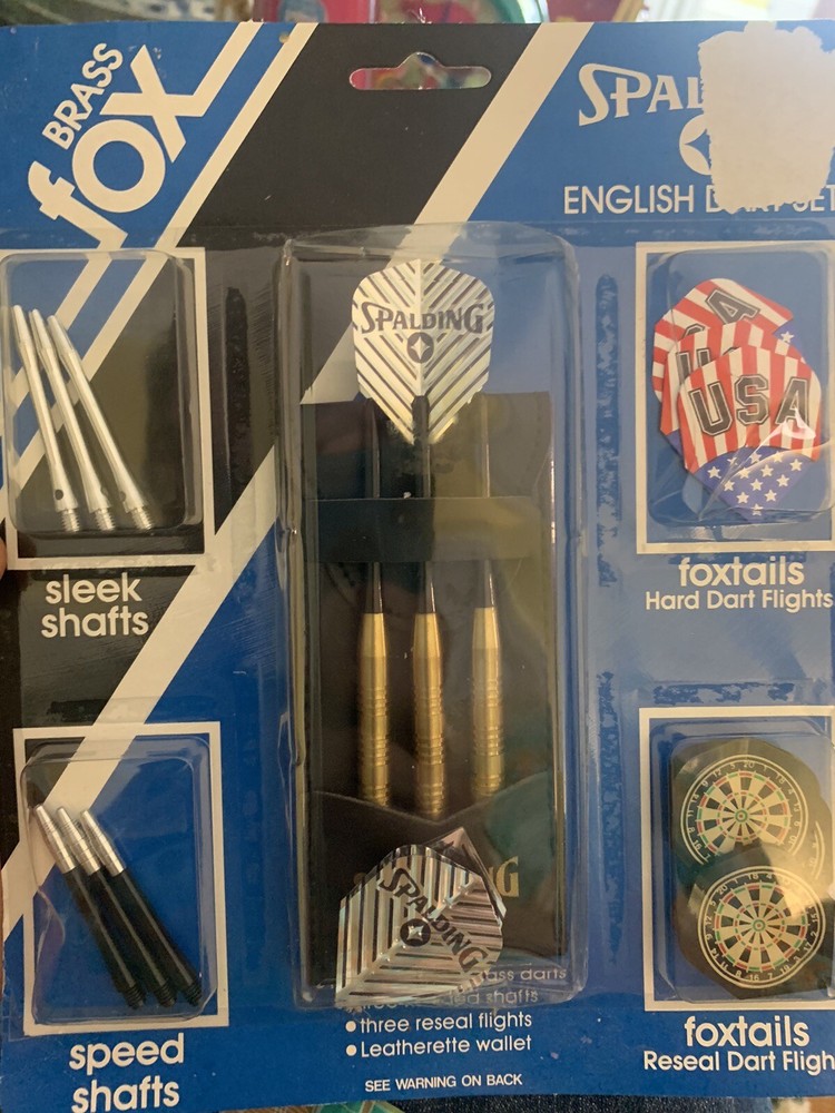 Brass Fix Spaulding English Dart Set