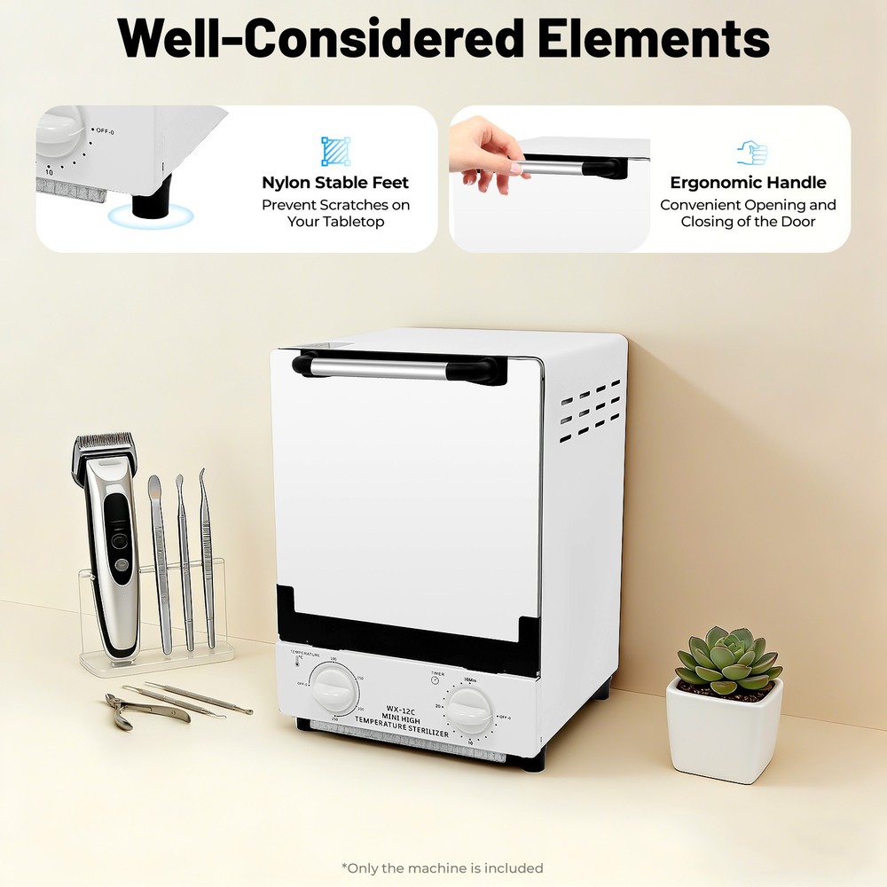 Nail Tool Cleaning Sterilizer Cabinet Multi-Function High Temperature Cabinet