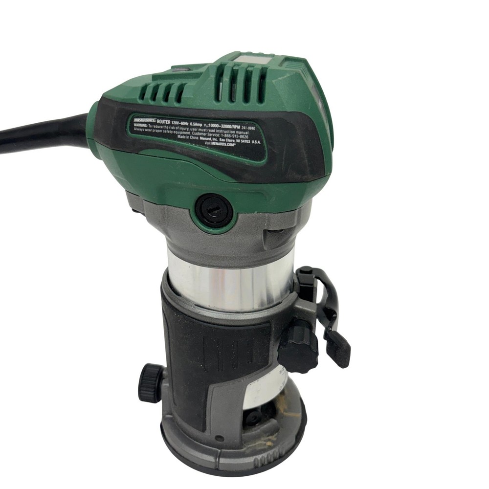 Masterforce Compact Router 241-0840 120V 6.5-Amp
