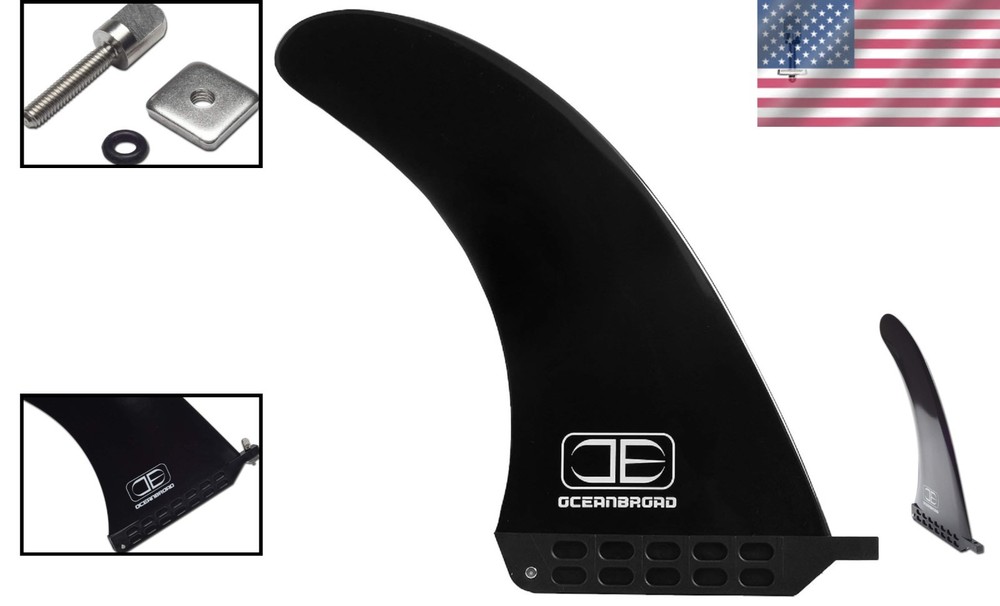 8'' 9'' 10'' Surf SUP Fin - Tool-Free Installation for Enhanced Performance