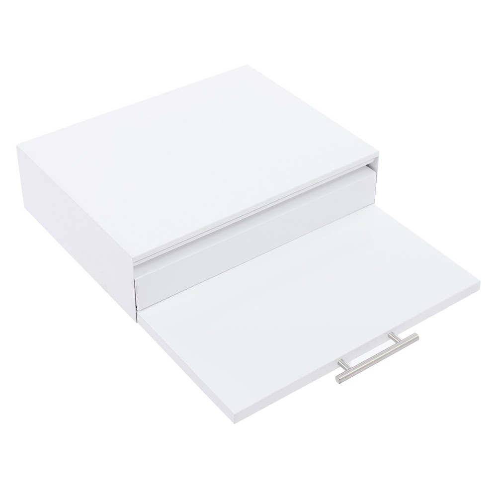 Countertop Microwave Rack, Microwave Stand with Drawer & Shelf