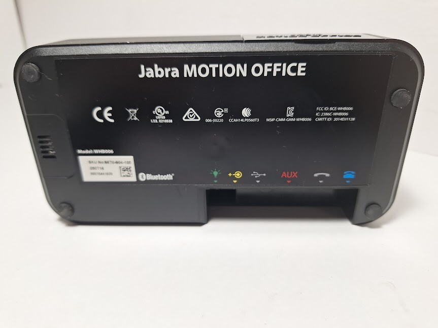 Jabra Motion Office WHB006 Wireless Headset Charger Base