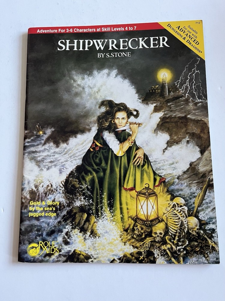 Advanced Dungeons and Dragons Shipwrecked Mayfair 1983