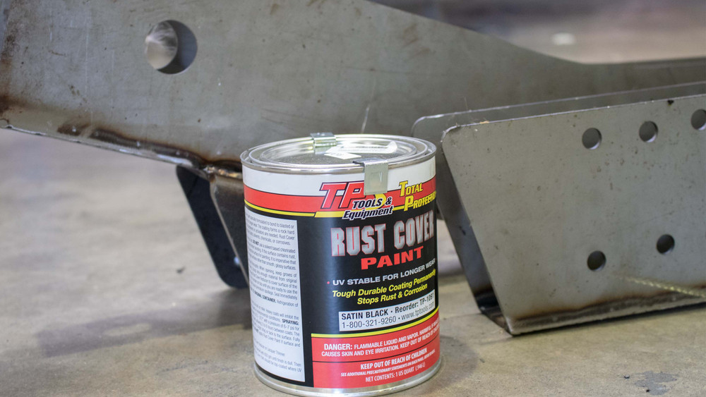Rust Buster Frameworks RB9909 Rust Cover Paint 1 Quart Black