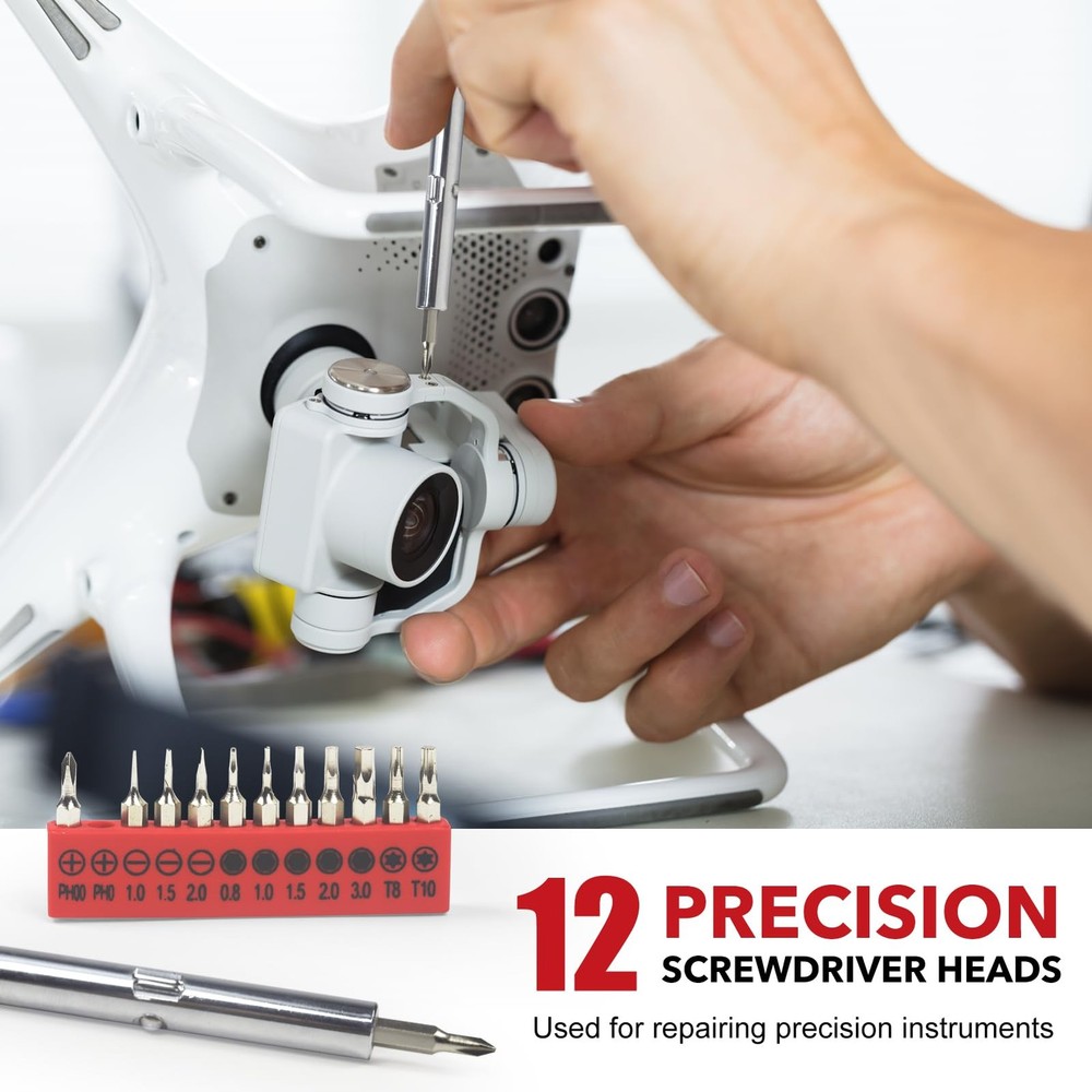 Basic Home Red Tool Kit - 38 Pieces Tool Set with Portable Storage Boxes for ...