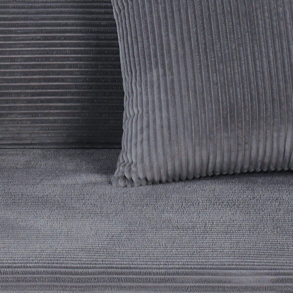 2-in-1 Foldable Convertible Sofa Bed, 75" Sleeper w/ Memory Foam, Grey