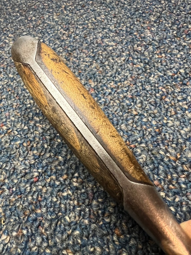 Vtg "perfect handle" screwdriver, unbranded, 9-1/4", vg condition