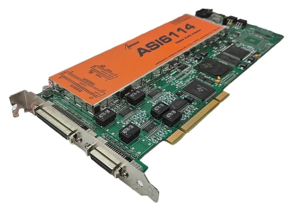 AudioScience ASI6114 AES Digital & Balanced Analog Multichannel Audio Broadcast