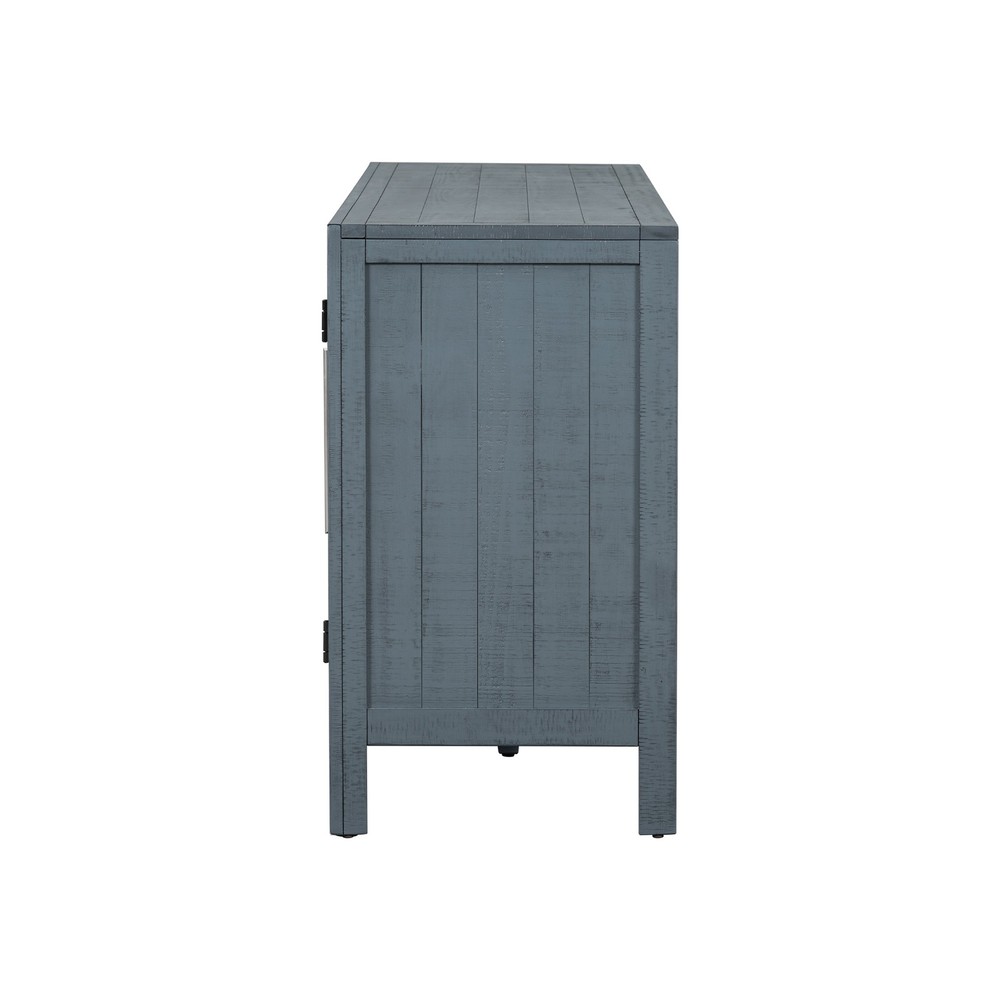 U_Style Designed Storage Cabinet Sideboard with MDF+Pine veneer , Adjustable S