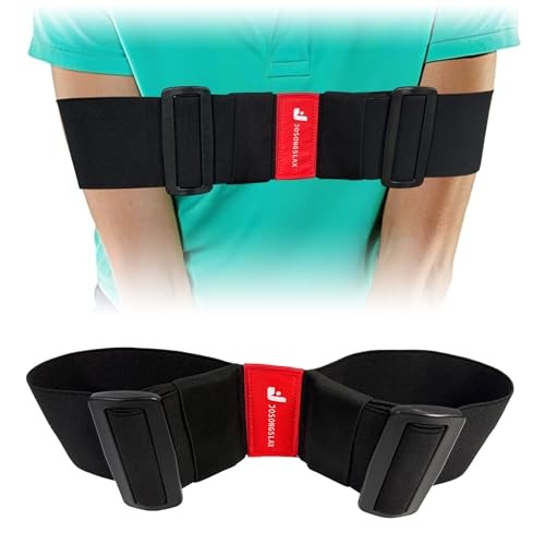 Golf Swing Trainer Aid, Adjustable Elastic Swing Correcting Arm Band, Golf