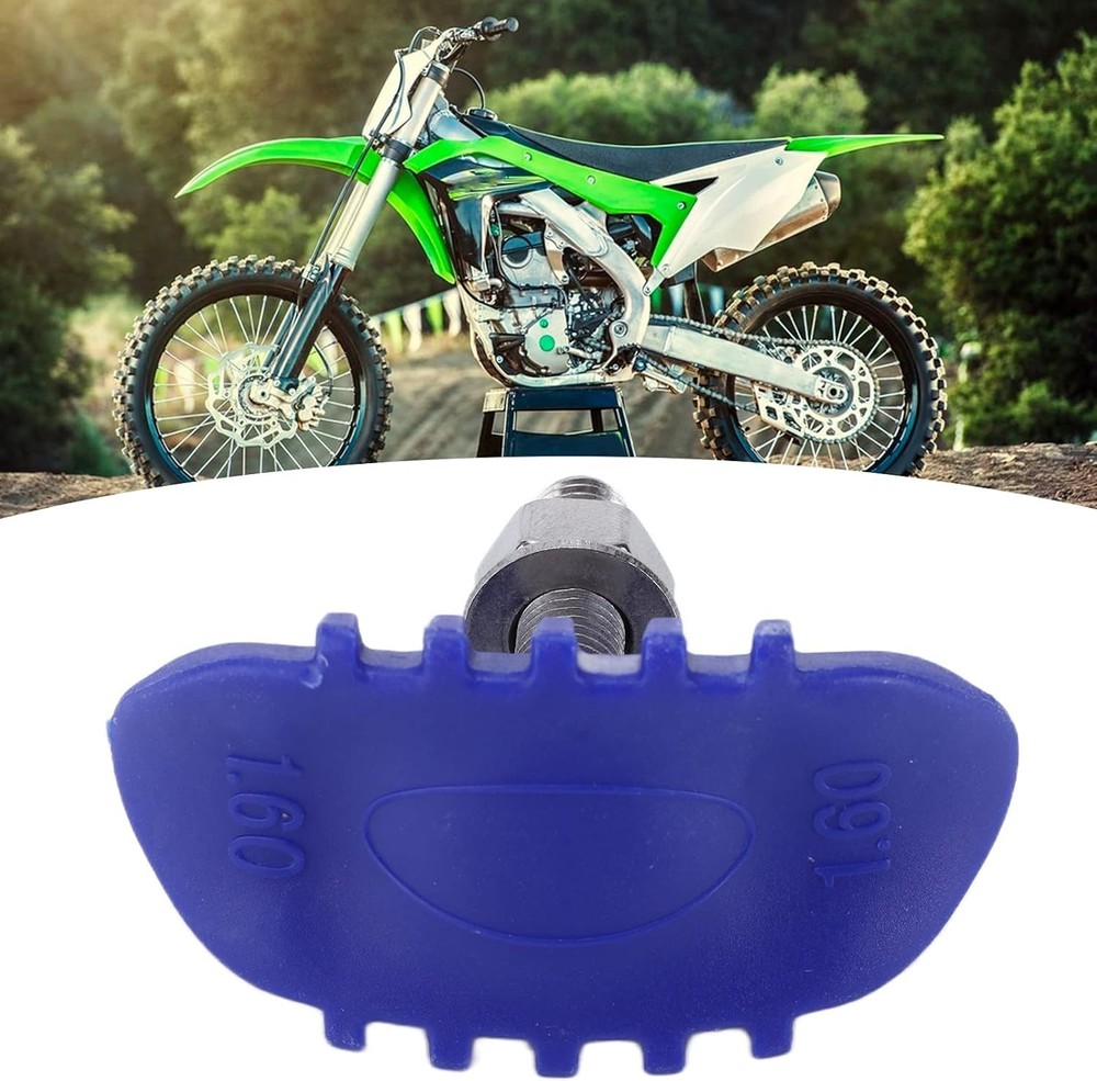Lightweight Motorcycle Wheel Rim Lock - Durable 1.6in Tire Security Solution