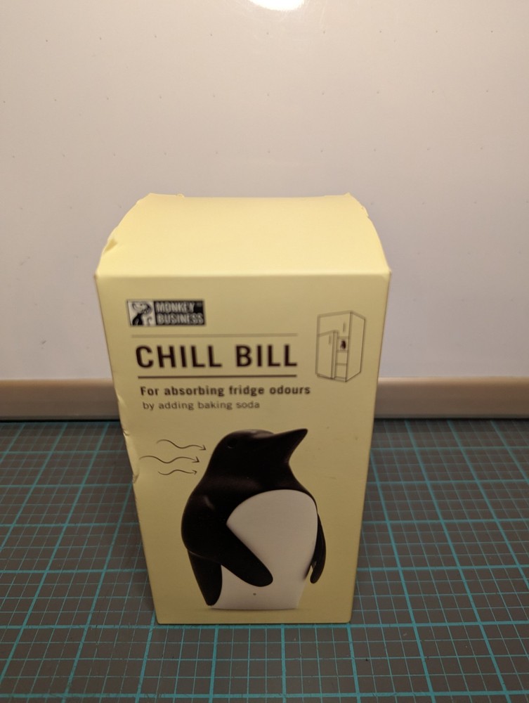 Chill Bill Refrigerator Deodorizer | Soda Holder for Refrigerator | Cute Fridge