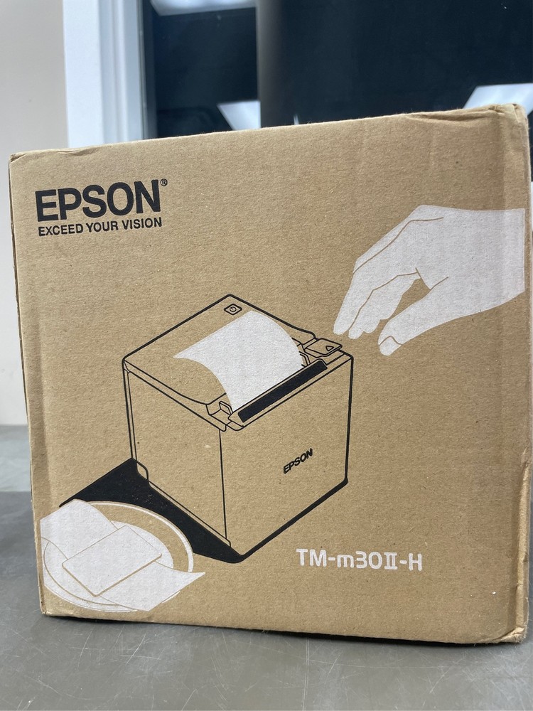 Epson C31CE95022 Series TM-M30 Thermal Receipt Printer, Autocutter, USB, Etherne