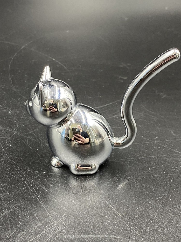 Umbra Zoola Cat Ring Holder Solid Chrome Japan
