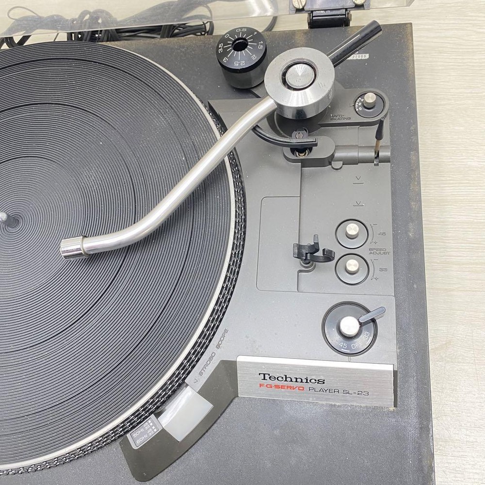Technics SL-23 Turntable Operation Confirmed From Japan