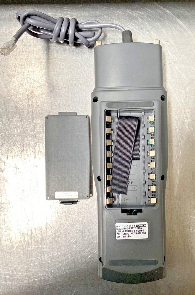 Datacom Textron Cat5 LANcat System 6, Cable Tester Unit
