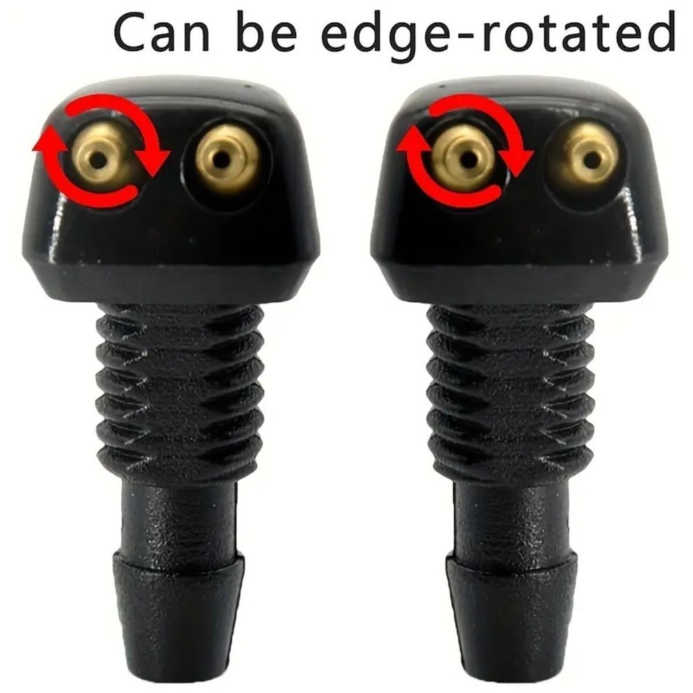 Car Wiper Nozzle 4 Pcs Adjustable Front Windshield Washer Nozzles for Windshield