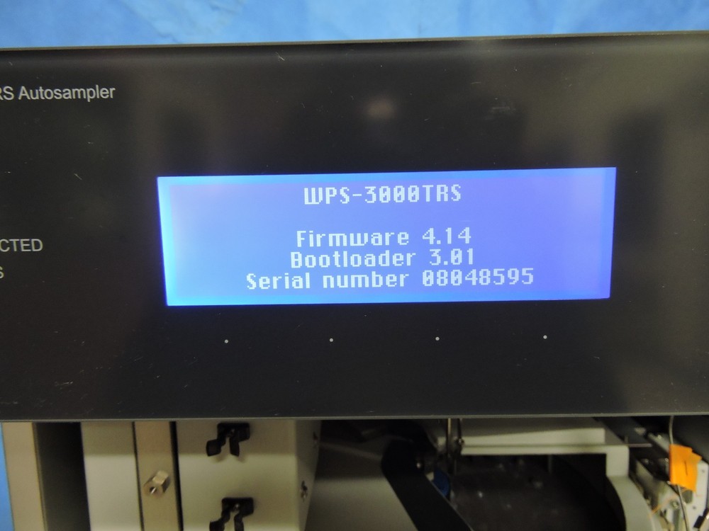 Thermo UltiMate WPS-3000TRS Rapid Separation Plate Autosampler / Carousel Error