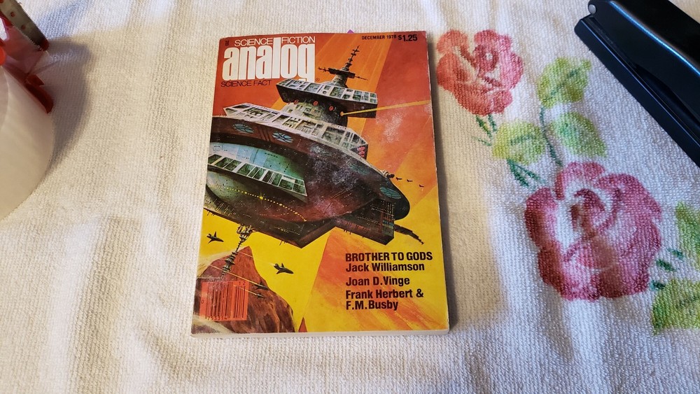ANALOG SCIENCE FACT, SCIENCE FICTION,   DECEMBER 1978   *SIGNED*  -RH-