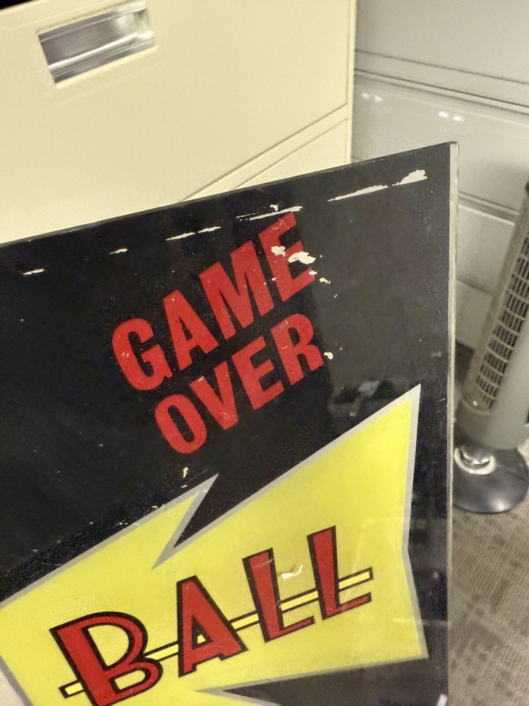 Skiball Ski Ball Video Game Arcade Front Panel Display