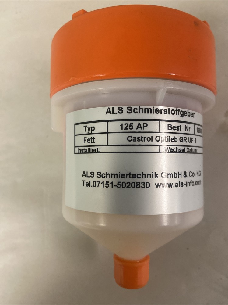 ALS Automatic Lubrication Systems,125 AP,lubricator