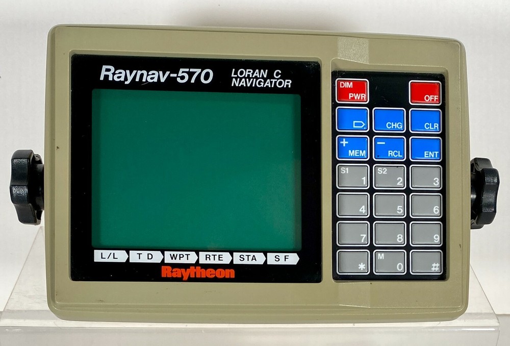 Raytheon Raynav-570 Loran C Marine Navigator ~ Untested / Working When Pulled