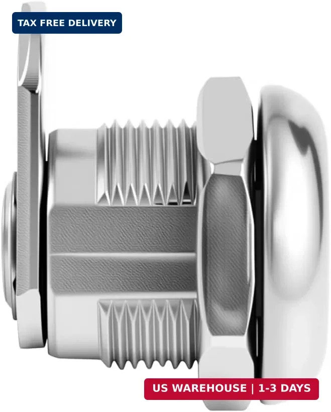 Truck Tool Box Lock with Keys, 5/8" Replacement 1 Pack - (CH545), Silver