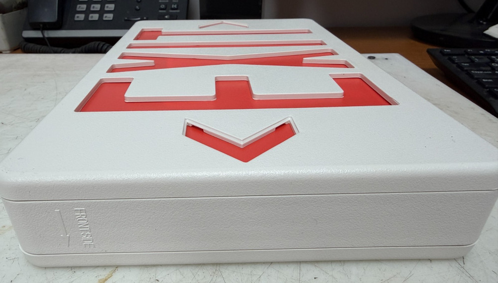 👀 NEW THOMAS & BETTS PLASTIC SELF POWERED RED LED EXIT SIGN QLXN500RN