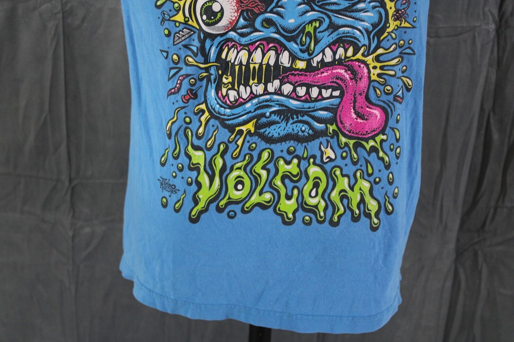Retro Volcom Shirt - Timbo Phillips Exploding Face - Men's Large