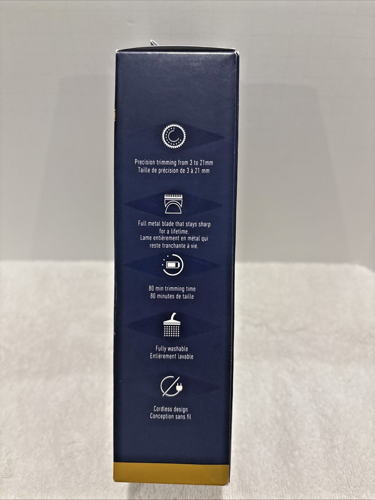 King C. Gillette Beard Trimmer PRO with 40 beard length settings in precise 0.5m