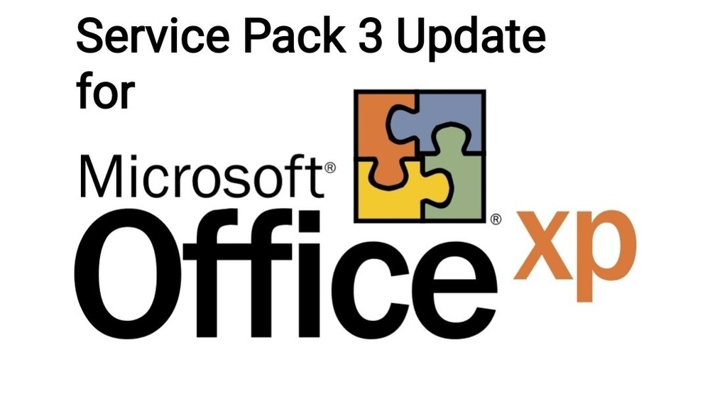 Microsoft Office XP Service Pack 3 SP3 Software Update USB excel word repair fix