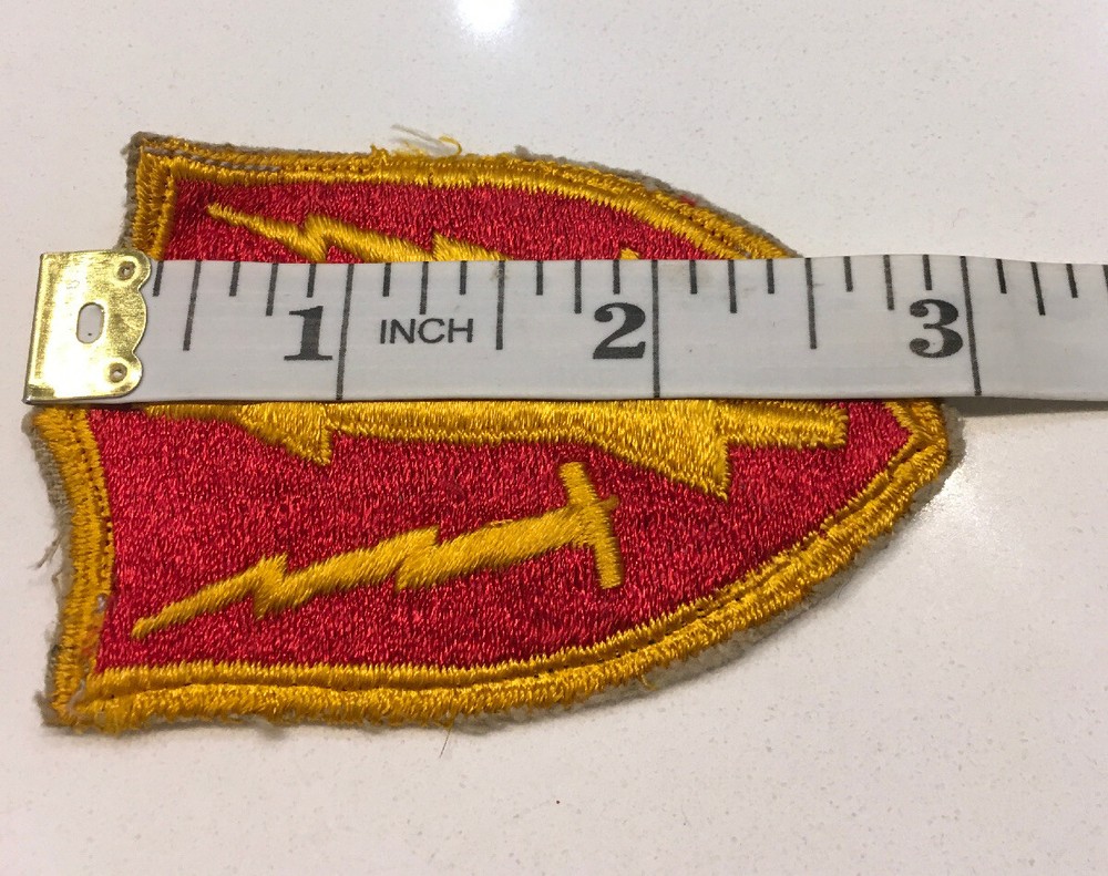 Vietnam Era Original U.S. Army Air Defense Command Cut Edge Patch ARADCOM