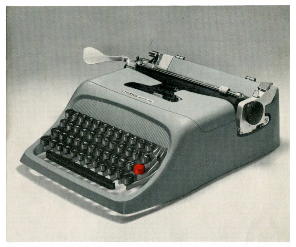 Olivetti Studio 44 Typewriter Owner's Manual User Manual Instruction Manual