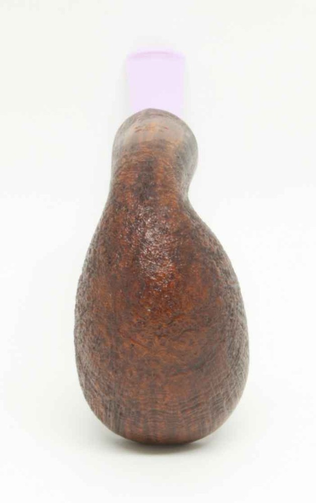 PIPEHUB - NEW! Mark Stout Bent Egg with Lavender Acrylic Stem