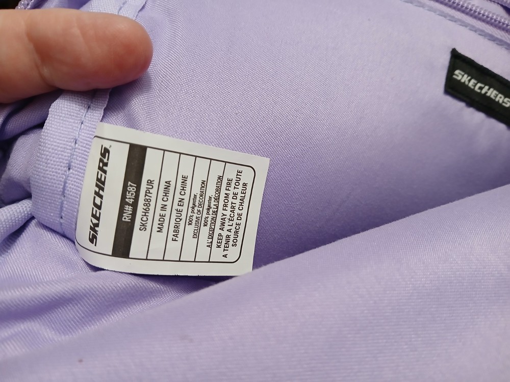 SKECHER'S LILAC WOMAN'S BACKPACK