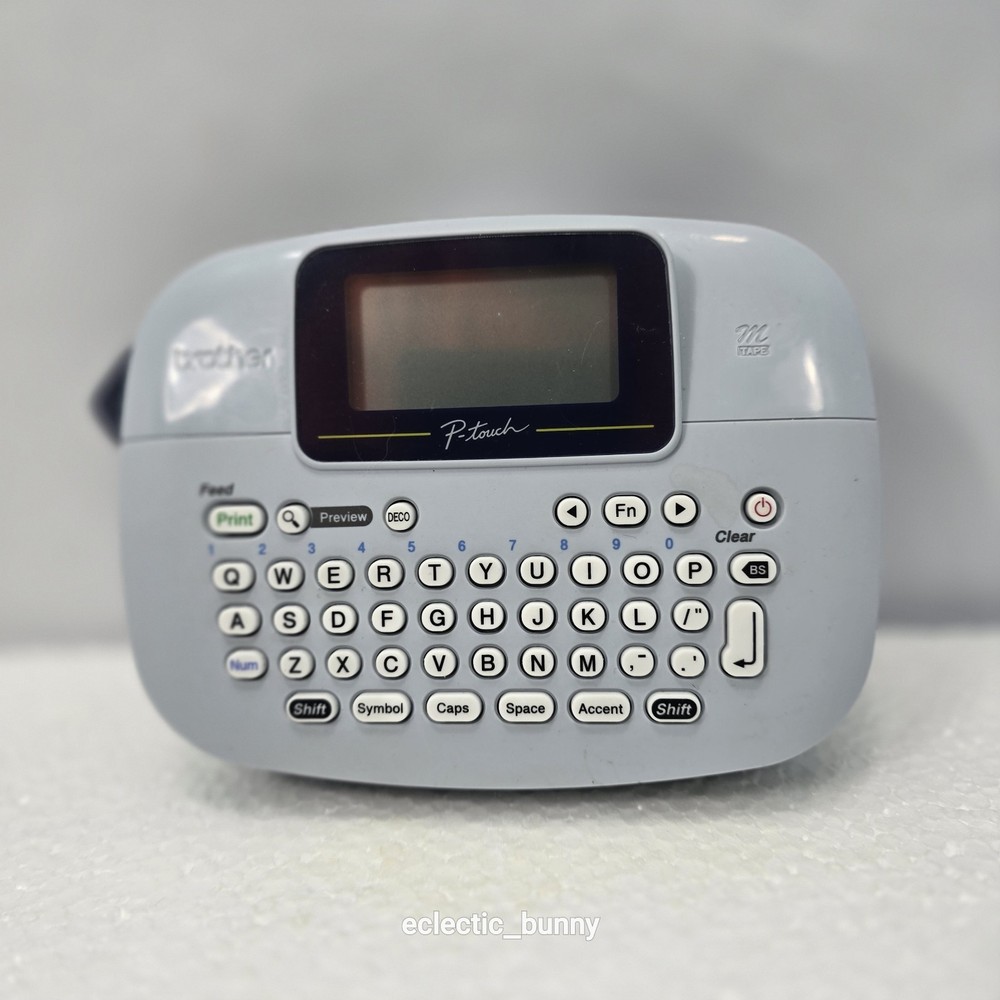 Brother PTM95 Label Maker Tested - Works - Video Proof