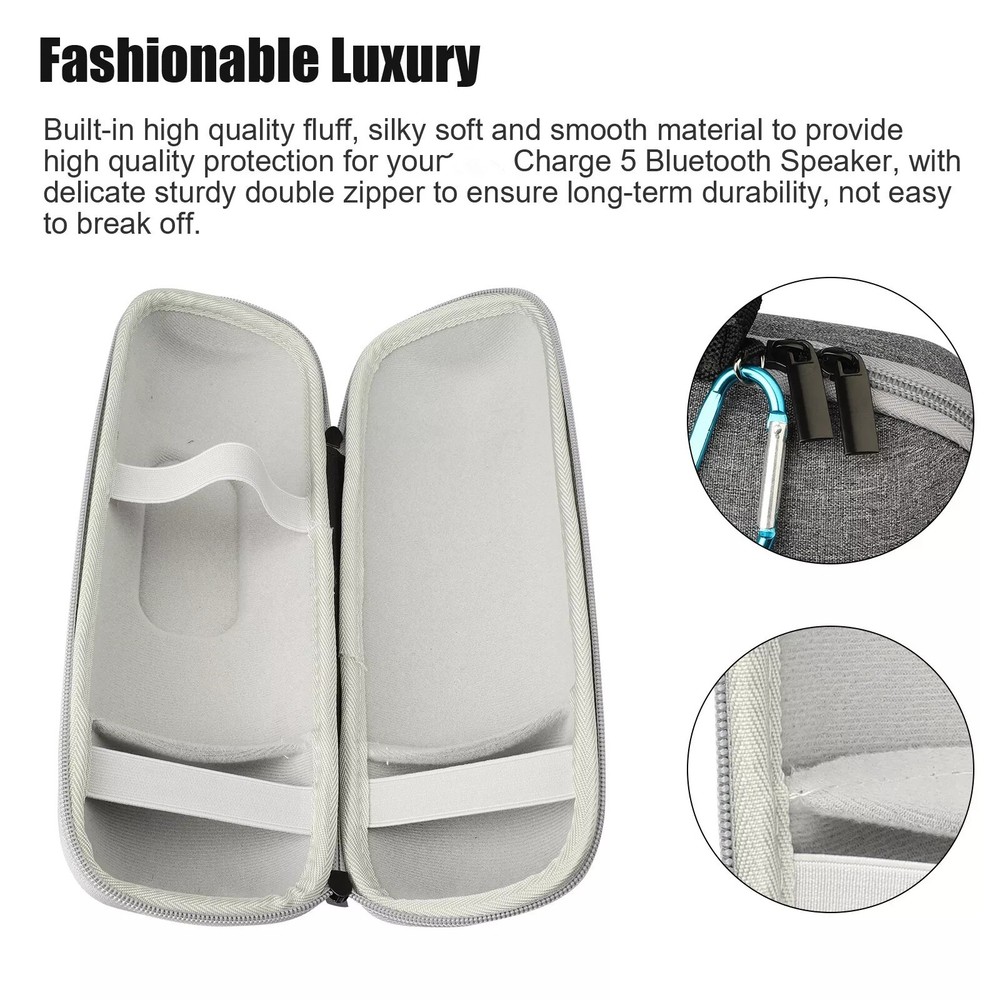 Shockproof Waterproof Bluetooth Speaker Protective Bag For JBL Charge 5