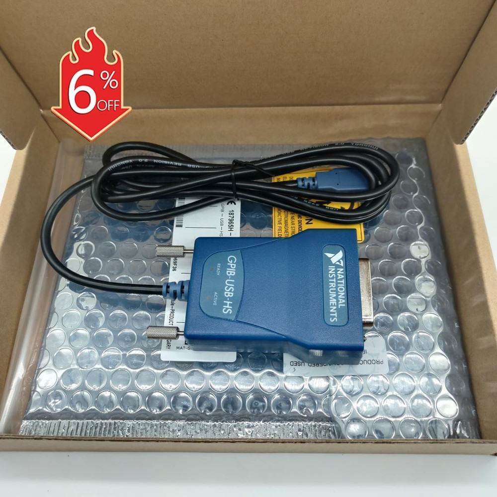 For National Instruments NI GPIB-USB-HS Interface Adapter IEEE 488 Controller