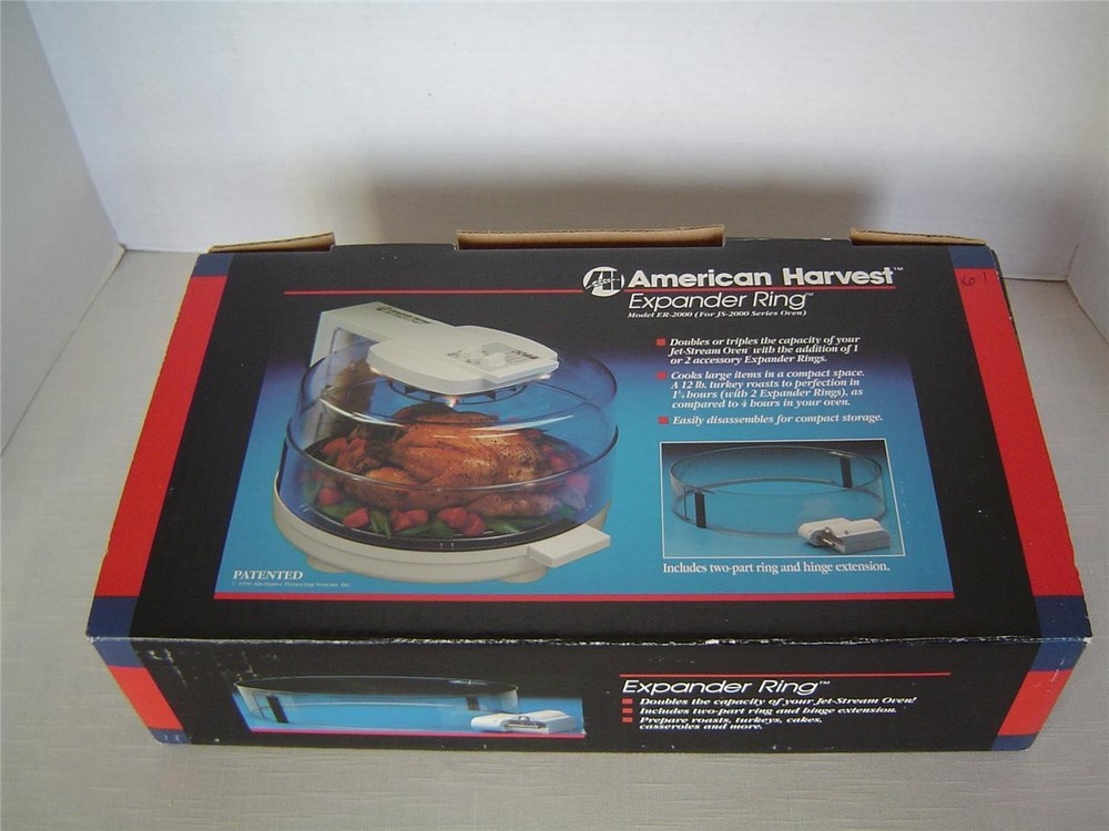 EXPANDER RING SET Model ER-2000 For JS-2000 American Harvest Jet-Stream Oven