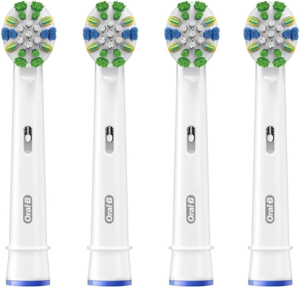 Oral-B Floss Action Replacement Brush Heads 4 count