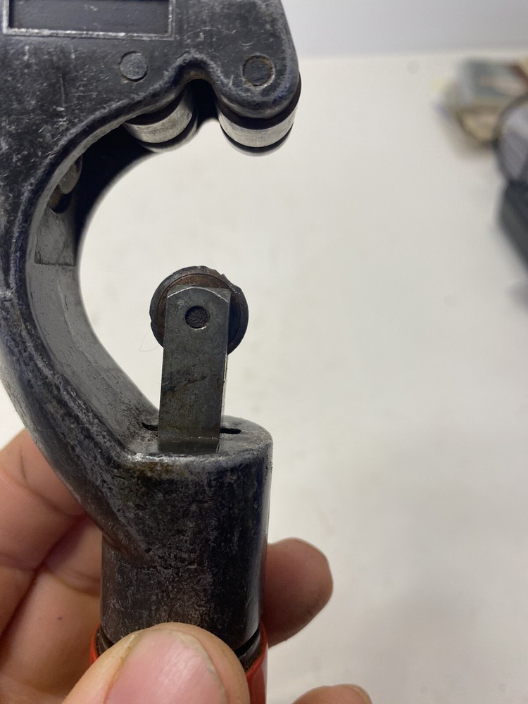 Vintage Pipe Cutter old Plumbers Hand Tools