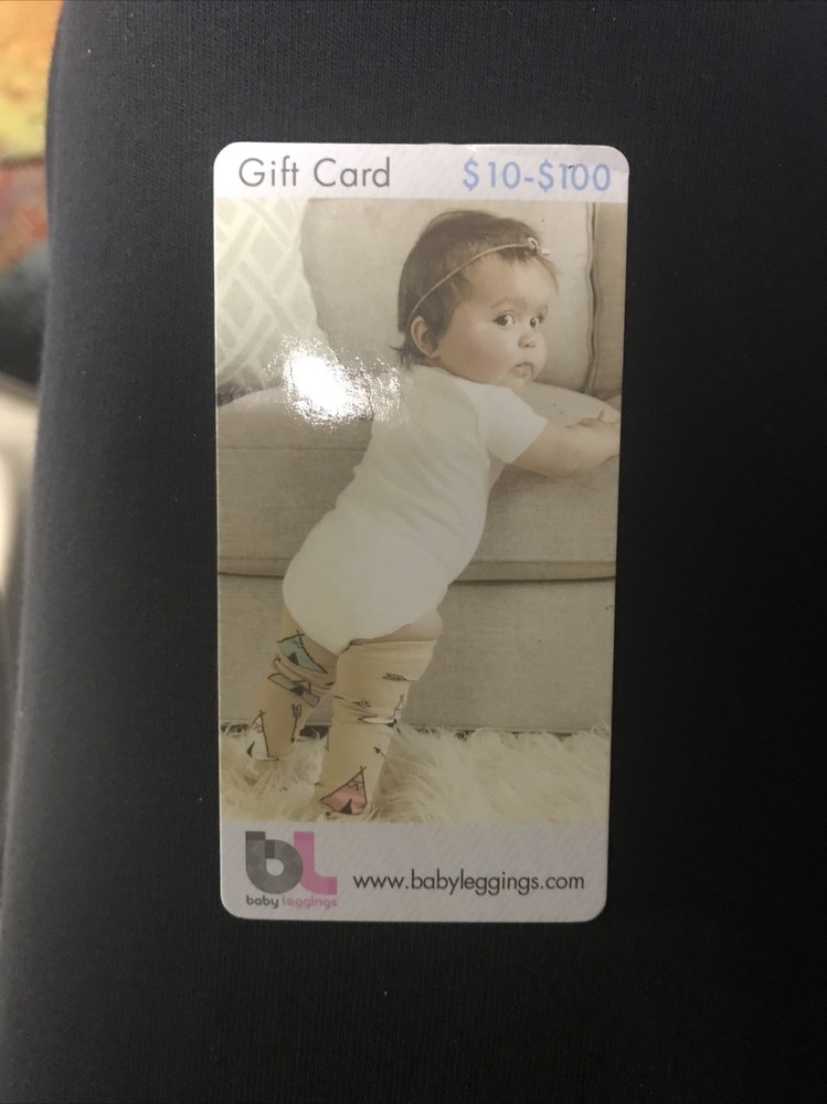 gift card baby leggings $50