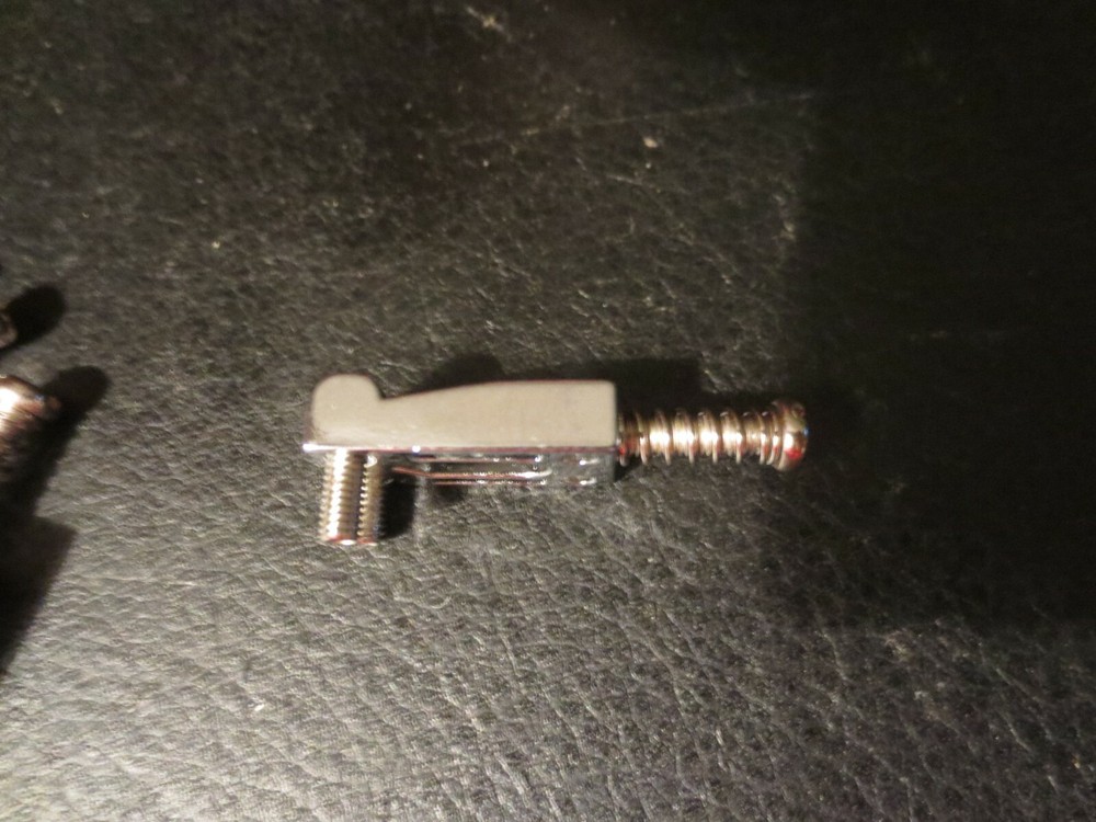 Strat saddle-Chrome- "P" profile-one only- item 88