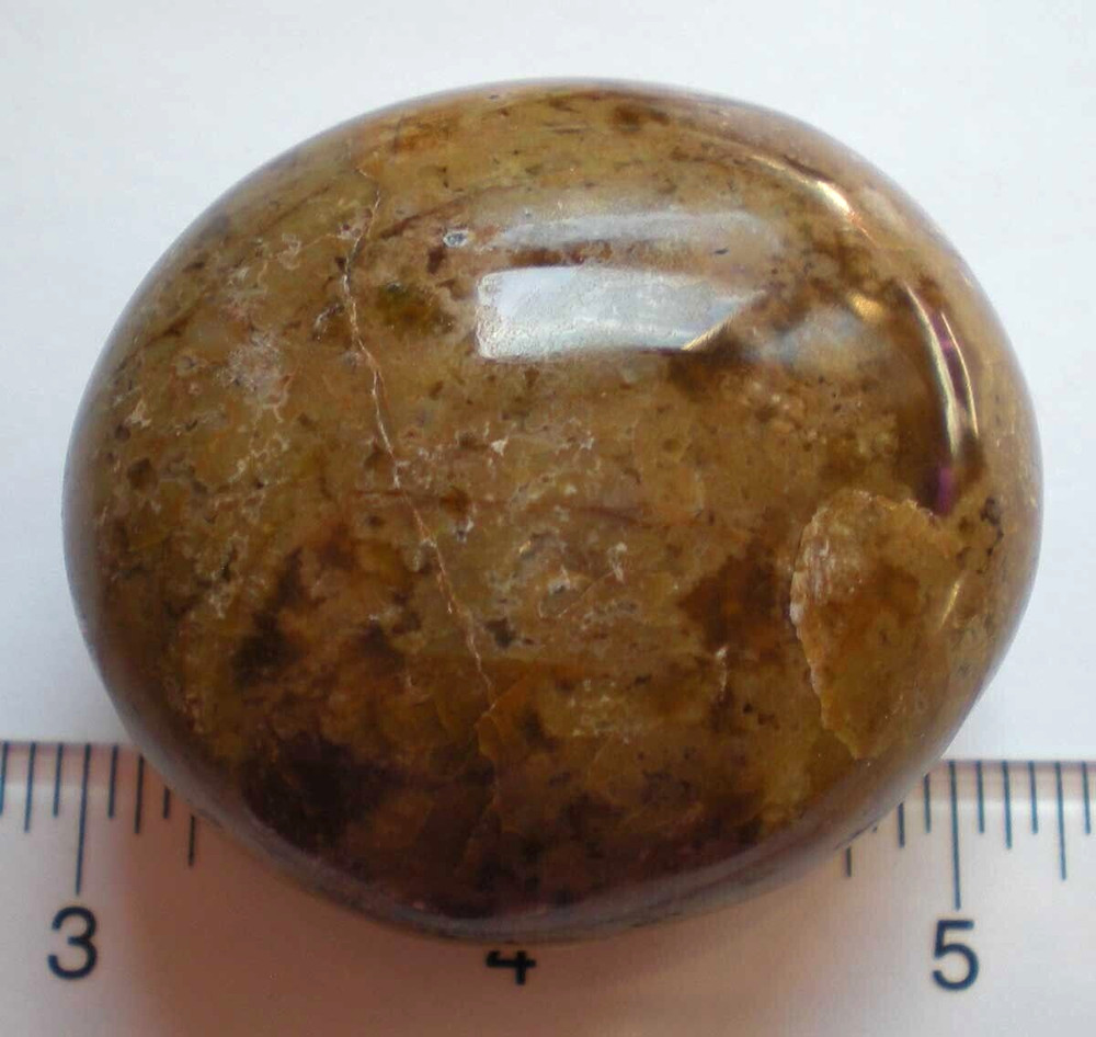 Multi-colored Opal Palmstone - Madagascar sc748i