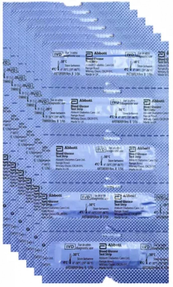 Same day 🚚 50 Precision Xtra Blood Glucose Test Strips Sealed NEW Exp 2026