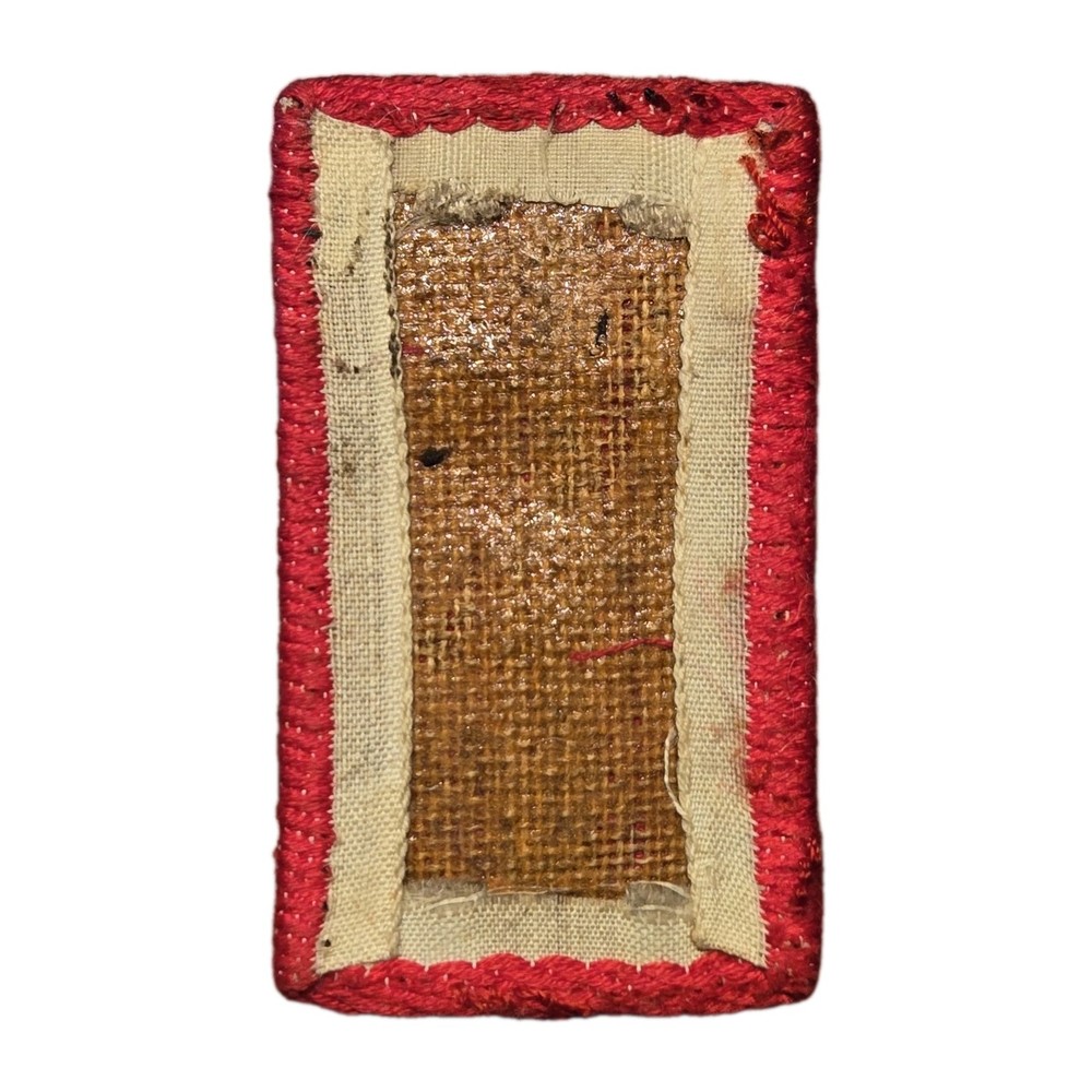 Original WWII German Collar Tab Set of 2 Red